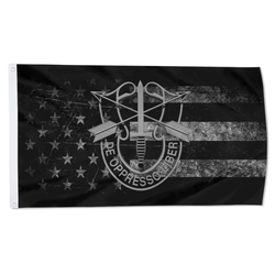 US Special Forces Insignia Flag