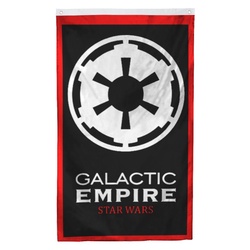 Galactic Empire Wars Flag Banner