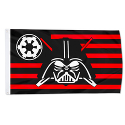Helmet Galactic Empire Flag Banner Stripe