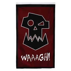 Orks Portrait Flag Banner