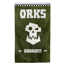 Orks Portrait Flag Banner