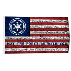 Retro Stripe Galactic Empire