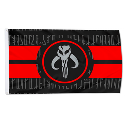 The Mandalorian Flag banner