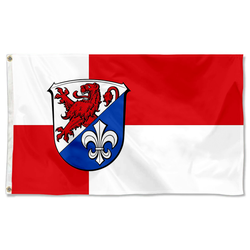 Hattersheim am Main, Hesse, Germany flag