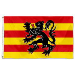 Oudenaarde, Municipal Flag of Oudenaarde, Belgium flag