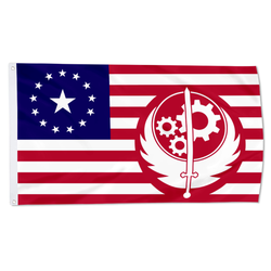 Brotherhood of steel flag
