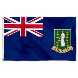 The British Virgin Islands 1960 Flag