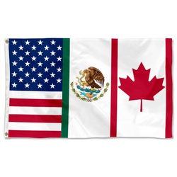 The North American Free Trade Agreement(standard version) 2020 Flag