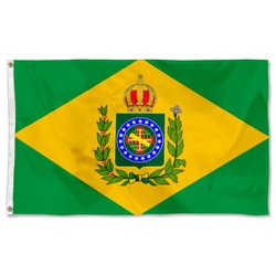 Bandeira do Brasil no padrão correto (1822-1853) Flag