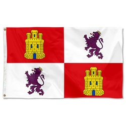 Arms Subdivision Castile and Le¨n Flag Banner