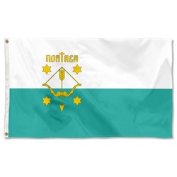 Ukraine Isolated kharkiv town city Flag Banner