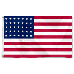 1863-1865 America the United States flag