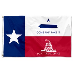 Come And Take It Don't Treadon me Flag Banner