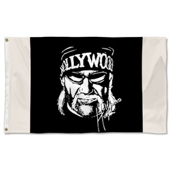 Hollywood Hulk Hogan Wrestling Flag Banner