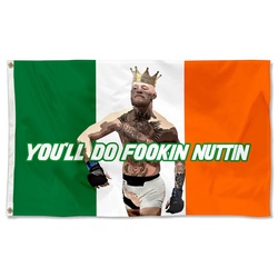 YOU'LL DO FOOKIN NUTTIN Flag Banner
