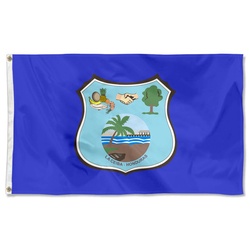 Atlantida Department, Honduras Flag Banner
