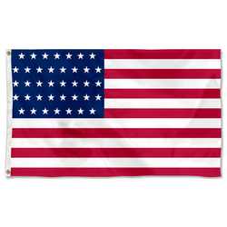 1877 to 1890 the United States flag