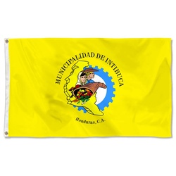 Intibuca Department, Honduras Flag Banner