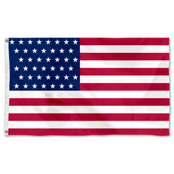 1890-1891 the United States flag