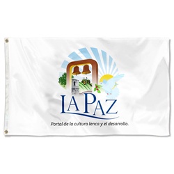 La Paz Department, Honduras Flag Banner