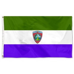 Sonsonate Department, El Salvador Flag Banner