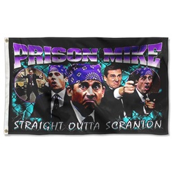 Prison Mike Flag Banner