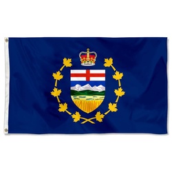 The Lieutenant Governor of Alberta Flag Banner