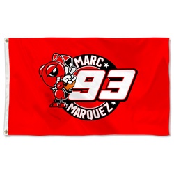 Motorcycle Racing Marc Marquez No.93 Flag Banner