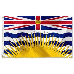 Arms Subdivision British Columbia Flag Banner
