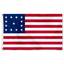 John Trumbull's Depiction the USA United States flag