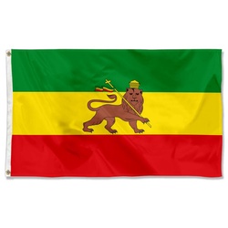 Ethiopia 1897-1936 Flag. 1941-1974 Flag Dell Impero d Etiopia con al centro il Leone di Giuda Flag Banner