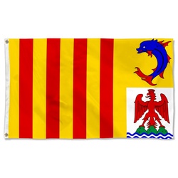 France Provence-Alpes-Côte d'Azur Flag Banner