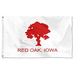 Iowa Banner City of Red Oak Flag Banner