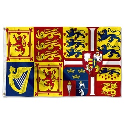 Royal Standard of Alexandra of Denmark Flag Banner