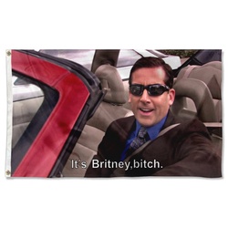 Britney Bitch Flag Banner