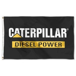 Montree Shop Caterpillar Cat Diesel Power Advertising Earth Mover Equipment New Flag Banner