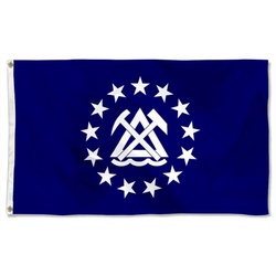 Department of The Interior Banner The Geological Survey Flag Banner
