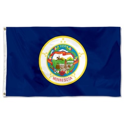 The United States Minnesota(1957-1983) Flag  Banner