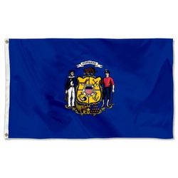 The United States Wisconsin(1913-1981) Flag Banner