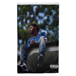 J Hip-hop Rap Poster Rapper Poster Flag Banner