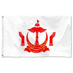Bandar Seri Begawan, Brunei Flag Banner