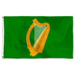 IRL Dublin City Flag, Ireland Flag Banner