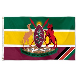Mandera County, Kenya Flag Banner
