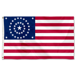 the United States flag US 38 Star Flag
