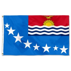 Tarawa, Kiribati Flag Banner